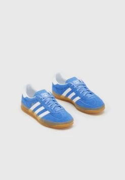 Adidas Originals Gazelle IndoorSneakers BasseBlue Fusion Cloud White Gold Metallic Donna Sneakers AD111A280-K11
