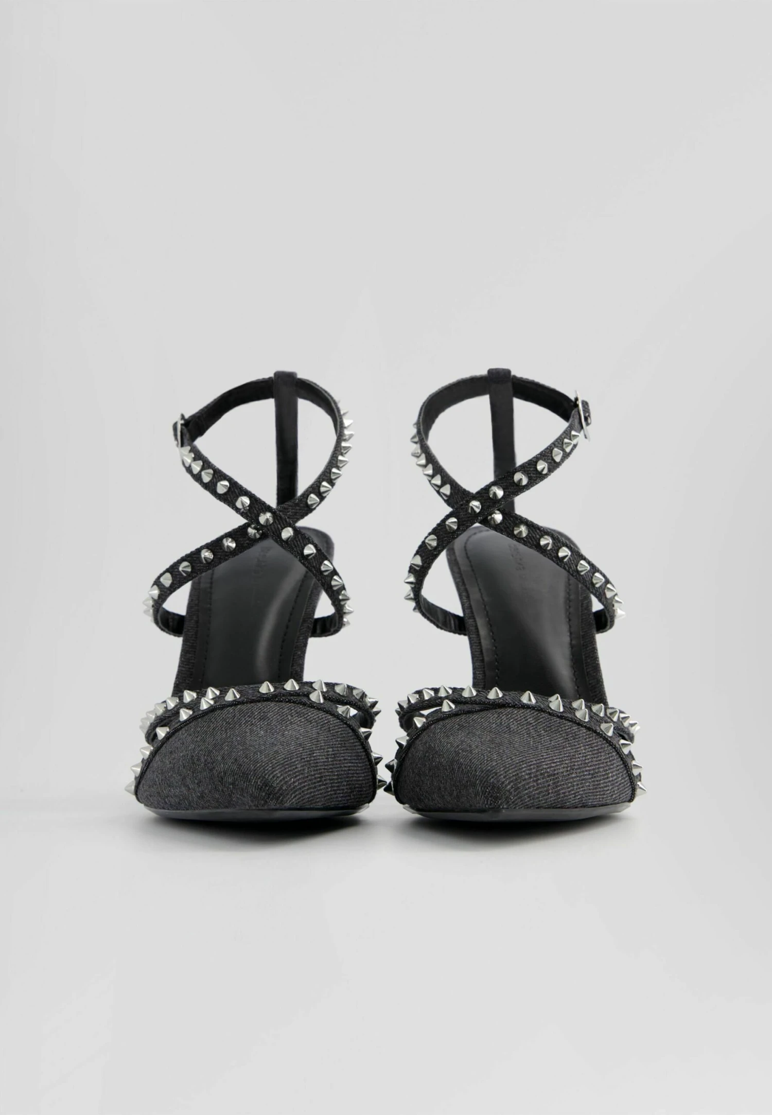 BERSHKA Studded - Decolleté - Black 4 BERSHKA Studded - Decolleté - Black - immagine 4