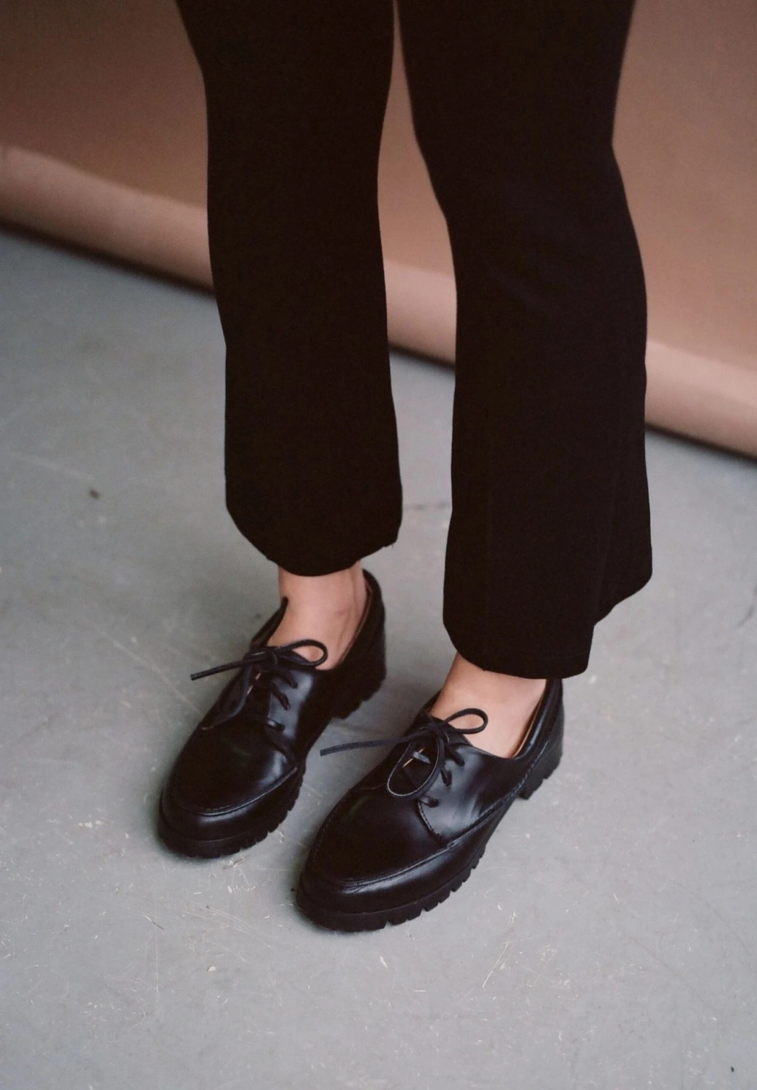 Tefer MoccasinsStringateRustic Black Donna Scarpe Piatte B4G11E001-Q11 2 Tefer MoccasinsStringateRustic Black Donna Scarpe Piatte B4G11E001-Q11 - immagine 2