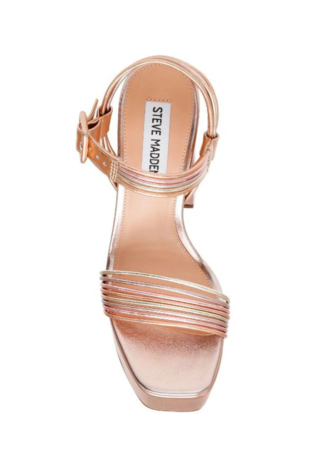 Steve Madden Pin-UpSandali Con PlateauRose Gold Donna Tacchi Alti ST311A0U7-F11 3 Steve Madden Pin-UpSandali Con PlateauRose Gold Donna Tacchi Alti ST311A0U7-F11 - immagine 3