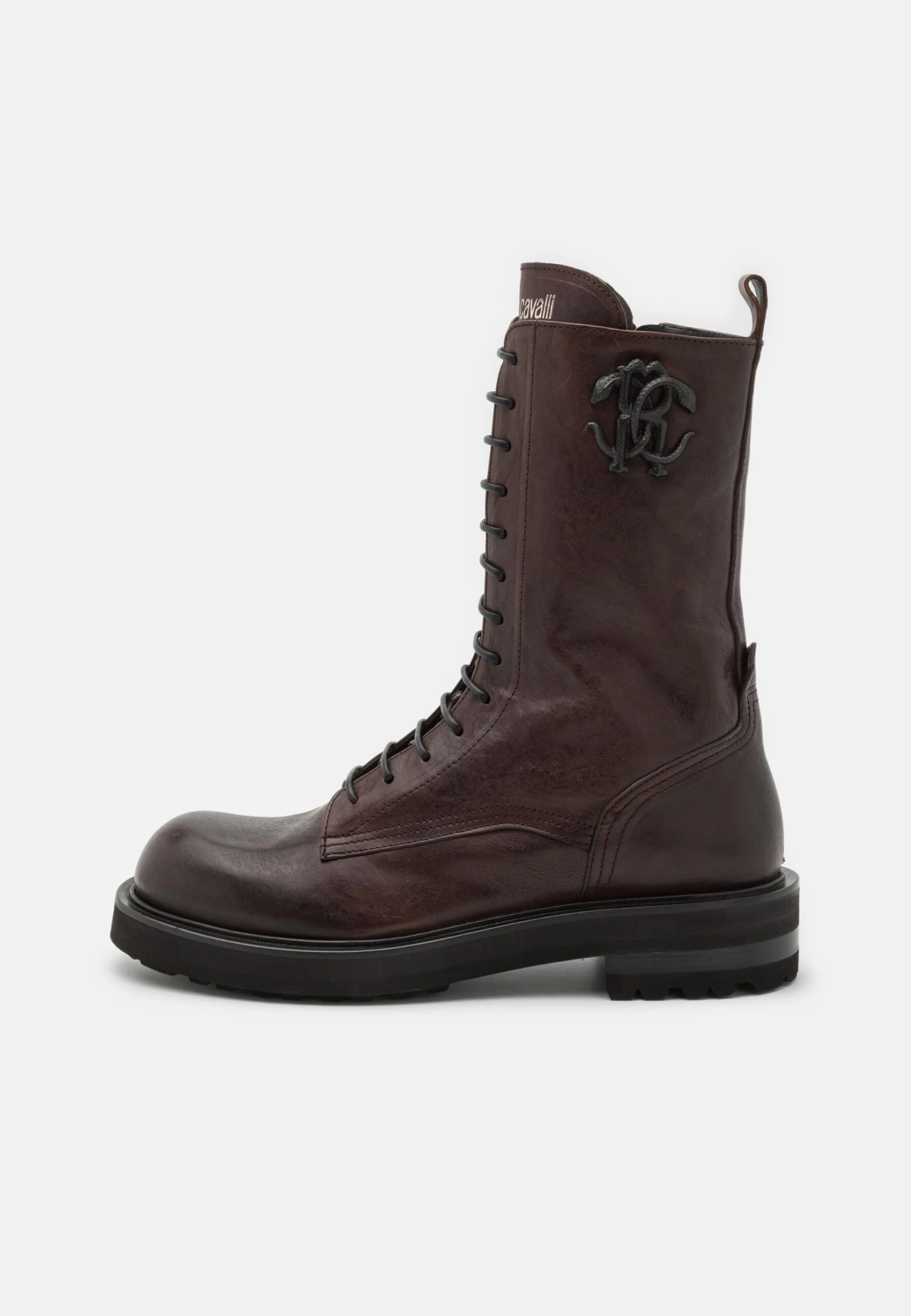 Roberto Cavalli Combact Stivali Con I LacciBrown Uomo Stivaletti/Stivali 1RO12K004-Q11 1 Roberto Cavalli Combact Stivali Con I LacciBrown Uomo Stivaletti/Stivali 1RO12K004-Q11