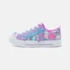 Skechers Rainbow Heart Lace Up Later Zipper DetailSneakers BasseLavender/Multi-Coloured Bambini Scarpe SK113D0JH-I11