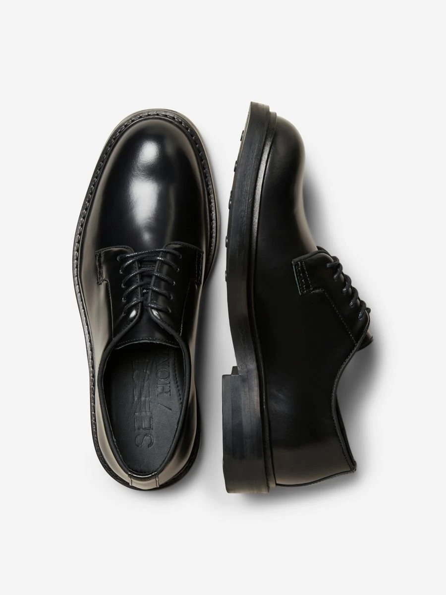 Selected Homme Stringate ElegantiBlack Uomo Scarpe Eleganti SE612M029-Q11 2 Selected Homme Stringate ElegantiBlack Uomo Scarpe Eleganti SE612M029-Q11 - immagine 2