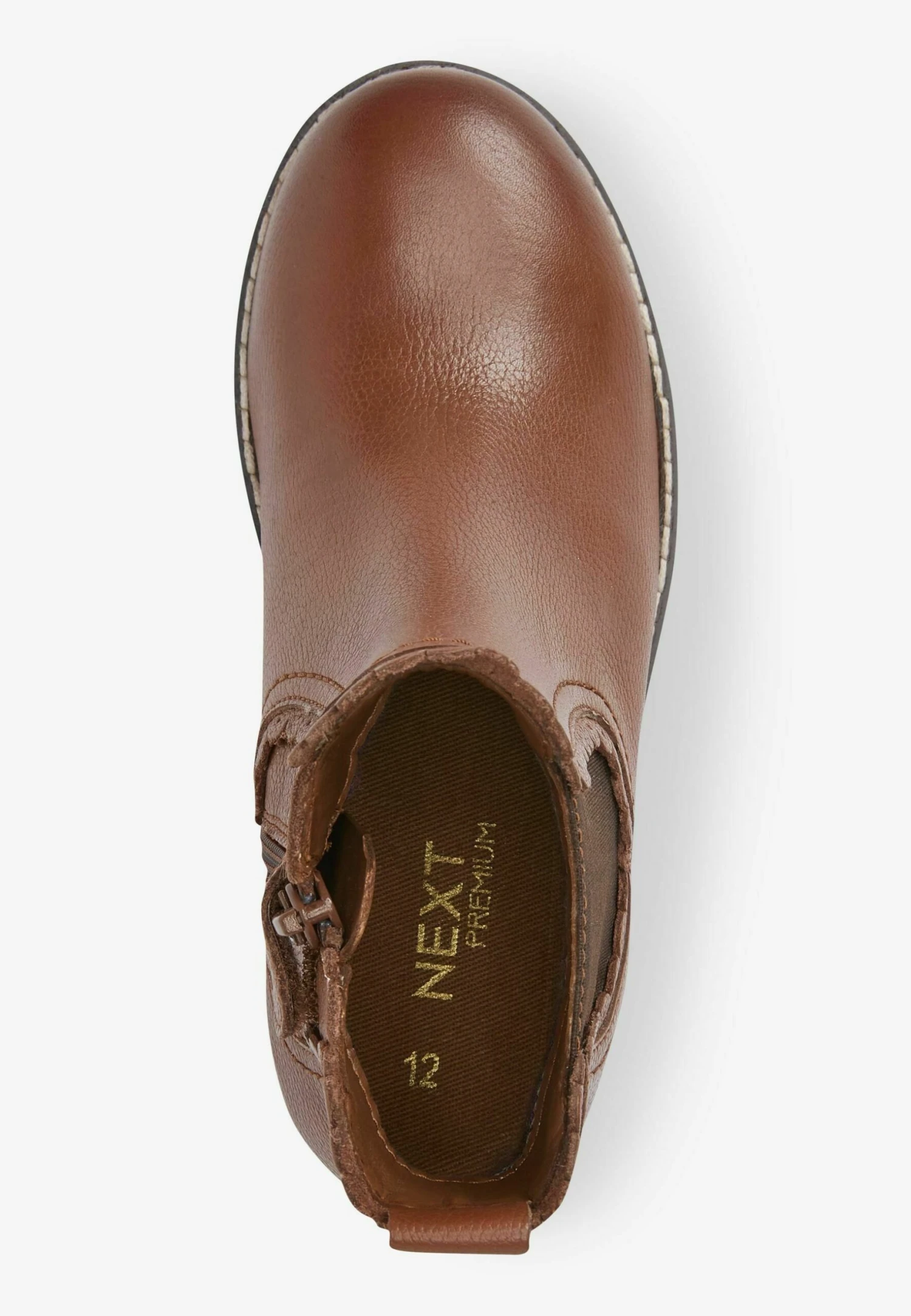 Next PremiumTronchettiTan Brown Leather Scallop Bambini Stivali NX313I064-O11 3 Next PremiumTronchettiTan Brown Leather Scallop Bambini Stivali NX313I064-O11 - immagine 3