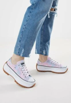 British Knights Kaya Low Fly - Sneakers Basse - Pink Blue Tie Dye