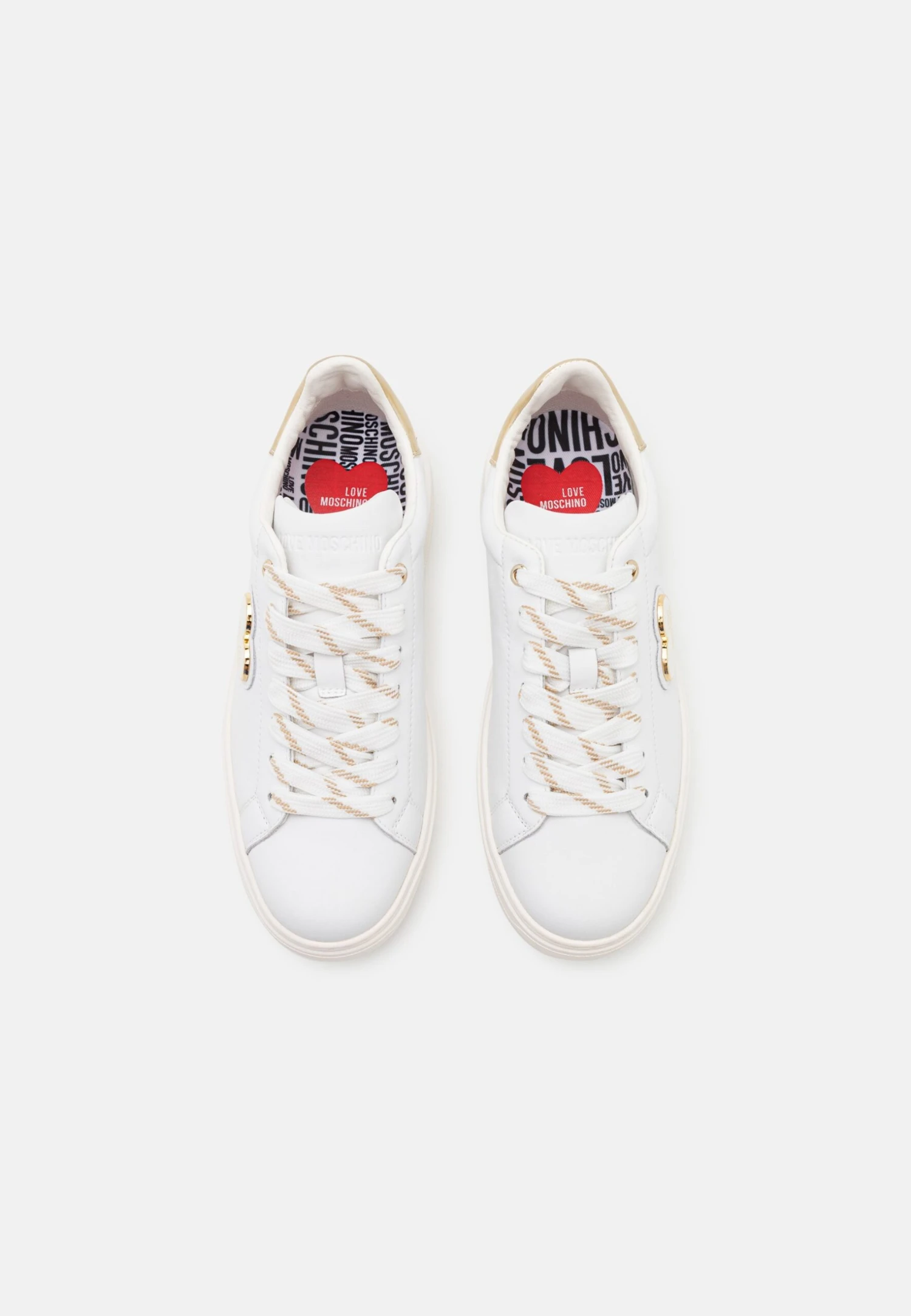 LOVE MOSCHINO Sneakers BasseWhite Donna Sneakers LO911A0FZ-A11 5 LOVE MOSCHINO Sneakers BasseWhite Donna Sneakers LO911A0FZ-A11 - immagine 5