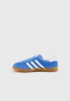 Adidas Originals Gazelle IndoorSneakers BasseBlue Fusion Cloud White Gold Metallic Donna Sneakers AD111A280-K11 -Chic Scarpe Negozio 1303cc25ad0c44d6836dbf8aa7e9ec5f