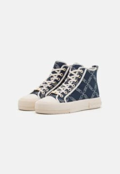 MICHAEL Michael Kors Evy Sneakers AlteNavy Donna Sneakers MK111A12T-K11 9 MICHAEL Michael Kors Evy Sneakers AlteNavy Donna Sneakers MK111A12T-K11 -Chic Scarpe Negozio 13fd924ce40141d1ad0c10eedd19f288