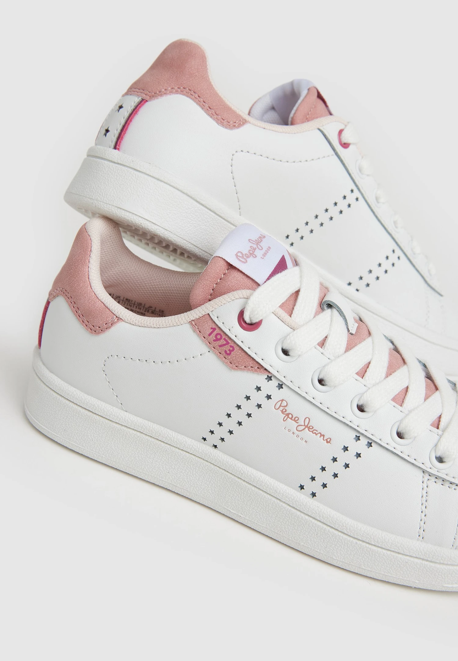 Pepe Jeans Player Star G - Sneakers Basse - White 6 Pepe Jeans Player Star G - Sneakers Basse - White - immagine 6