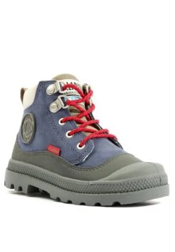 Palladium Pampa Hi Cuff Hkr WpStivaletti StringatiMood Indigo Bambini Stivali P1316I01F-K11