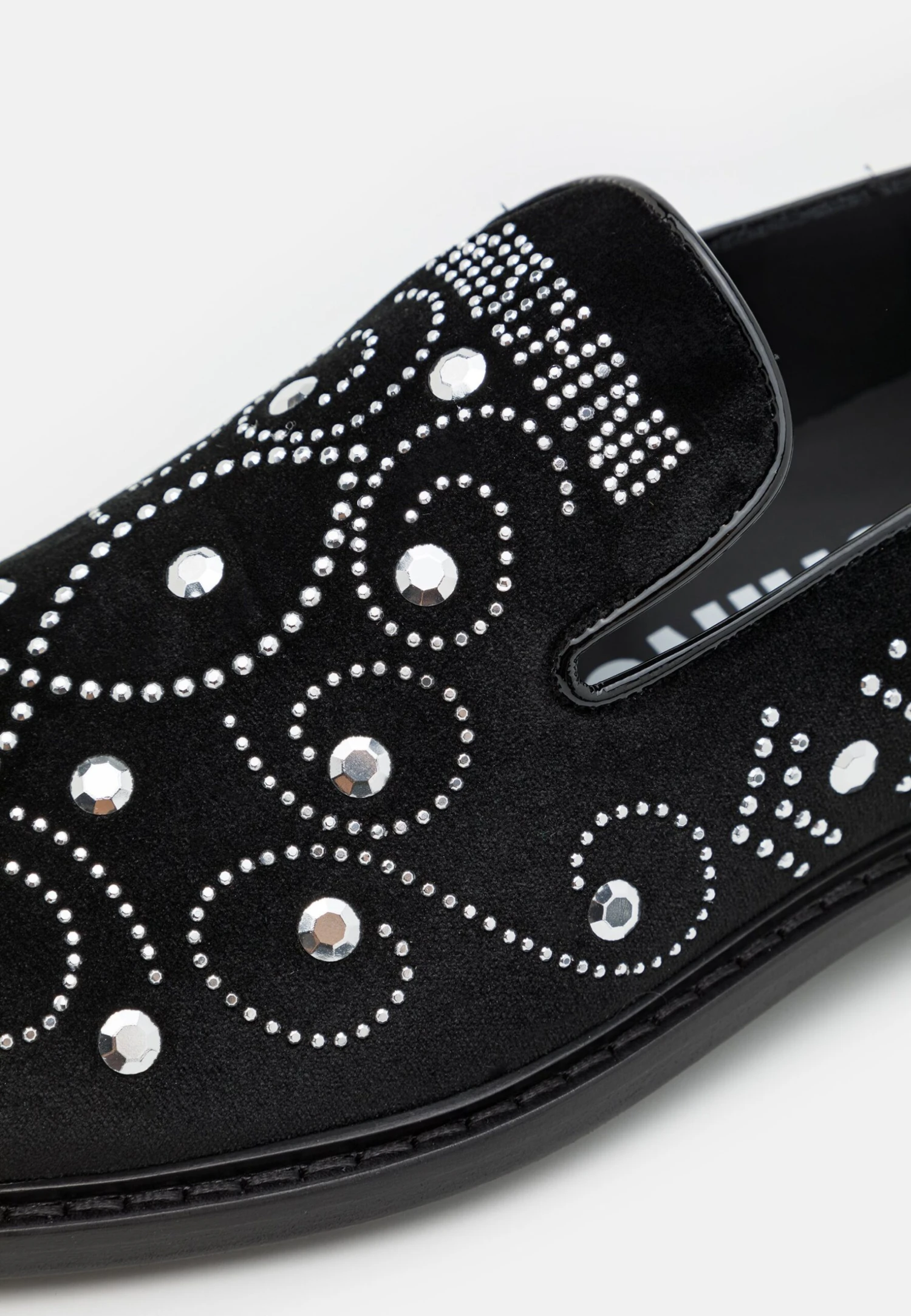 MOSCHINO Shiny StudsScarpe Senza LacciBlack Uomo Scarpe Basse 6MO12C015-Q11 8 MOSCHINO Shiny StudsScarpe Senza LacciBlack Uomo Scarpe Basse 6MO12C015-Q11 - immagine 8