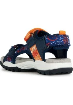 Geox J Borealis Sandali Da TrekkingNavy/Orange Bambini Sandali GE114G05H-K12 -Chic Scarpe Negozio 1a372c7d4d9f4baebf90d3c5f301718d