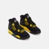 Air Jordan 4 RetroSneakers AlteBlack/White/Tour Yellow Uomo Sneaker JOC12N01X-Q11