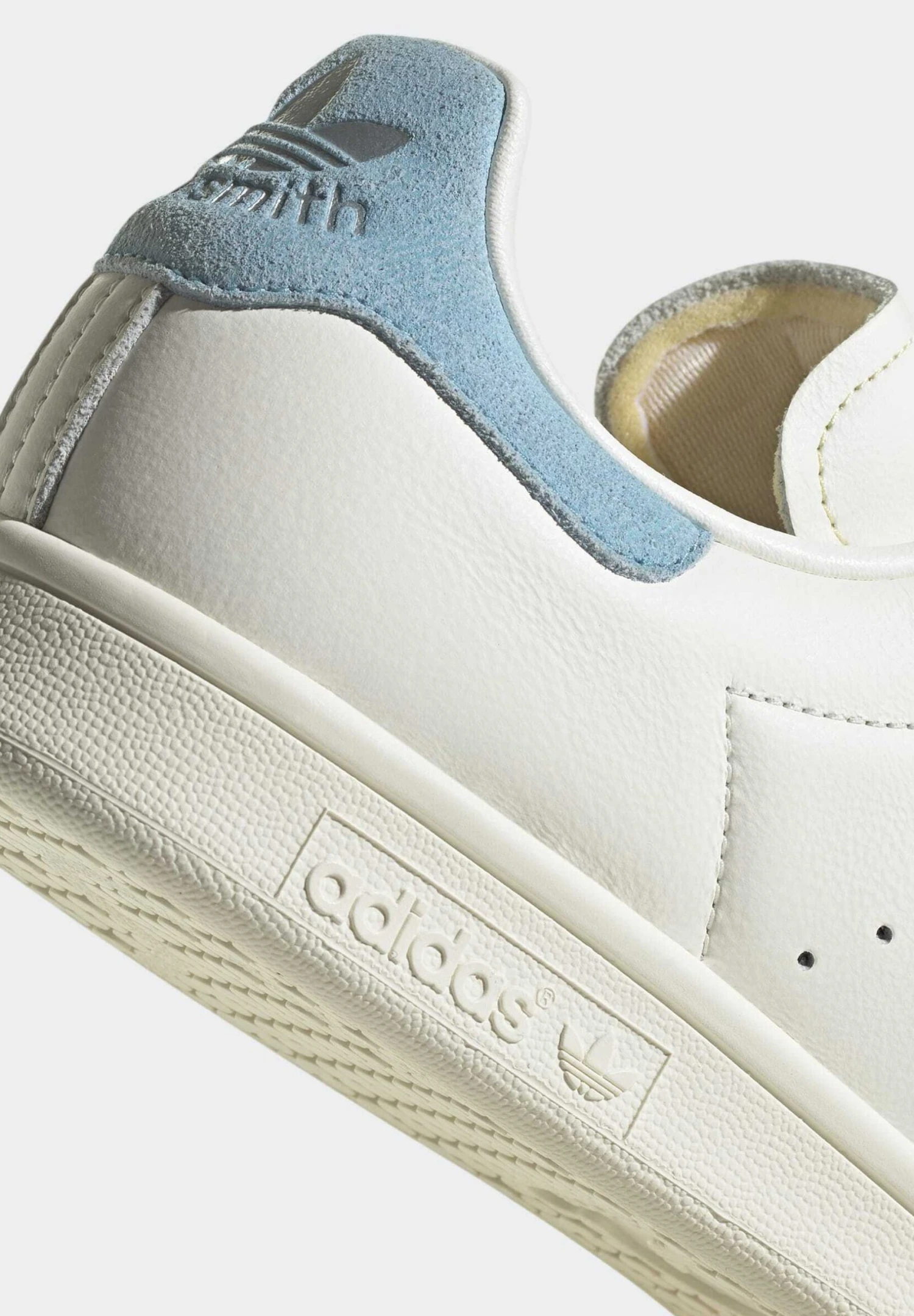 Adidas Originals Stan Smith UnisexSneakers BasseCore White Off White Preloved Blue Uomo Scarpe AD115O1I9-A11 8 Adidas Originals Stan Smith UnisexSneakers BasseCore White Off White Preloved Blue Uomo Scarpe AD115O1I9-A11 - immagine 8