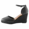 Next Forever Comfortâ® Closed Toe High Wedges - Zeppe - Black