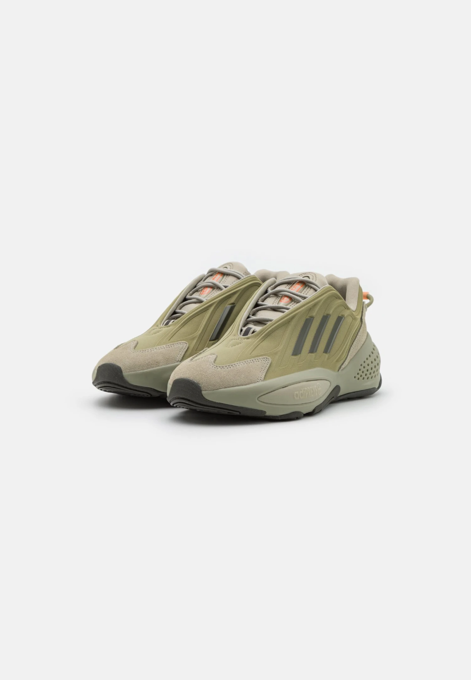 Adidas Originals Ozrah UnisexSneakers BasseOrbit Green/Feather Grey/Shadow Olive Uomo Scarpe AD115O1FP-N11 2 Adidas Originals Ozrah UnisexSneakers BasseOrbit Green/Feather Grey/Shadow Olive Uomo Scarpe AD115O1FP-N11 - immagine 2