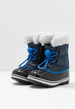Sorel Childrens Yoot Pac UnisexStivali Da Neve Collegiate Navy/Super Blue Bambini Stivali SO616K014-K11 -Chic Scarpe Negozio 24374b0c9508452085dba73ec42169c8
