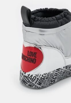 LOVE MOSCHINO Stivali Da Neve Argento Donna Stivali LO911X01K-D11 -Chic Scarpe Negozio 247e036f97e642f4b91438c002d7732d