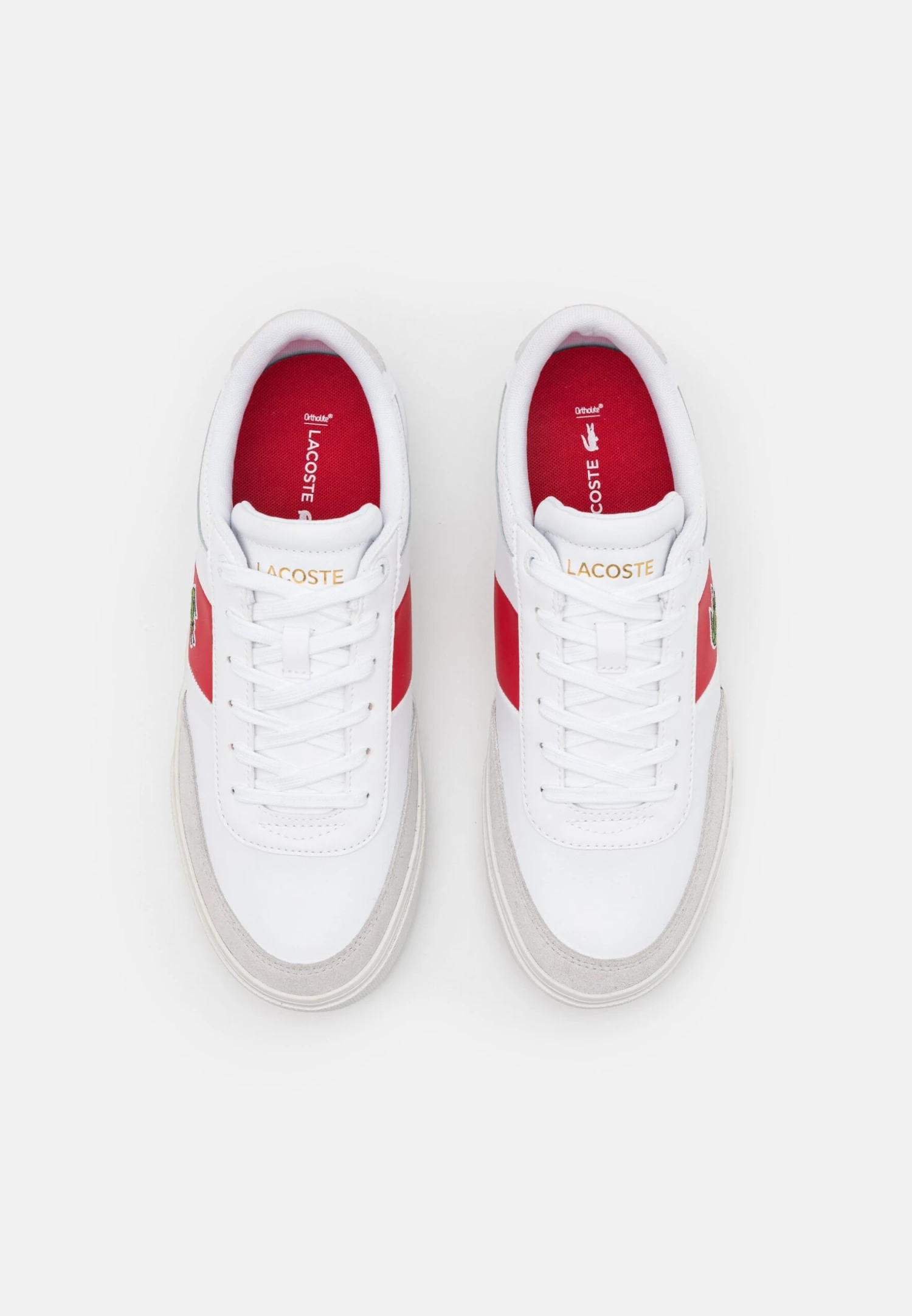 Lacoste Court Master Pro Sneakers BasseWhite/Red Uomo Scarpe LA212O0GG-A11 4 Lacoste Court Master Pro Sneakers BasseWhite/Red Uomo Scarpe LA212O0GG-A11 - immagine 4