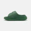 Lacoste Croco 3.0 - Ciabattine - Dark Green/Green