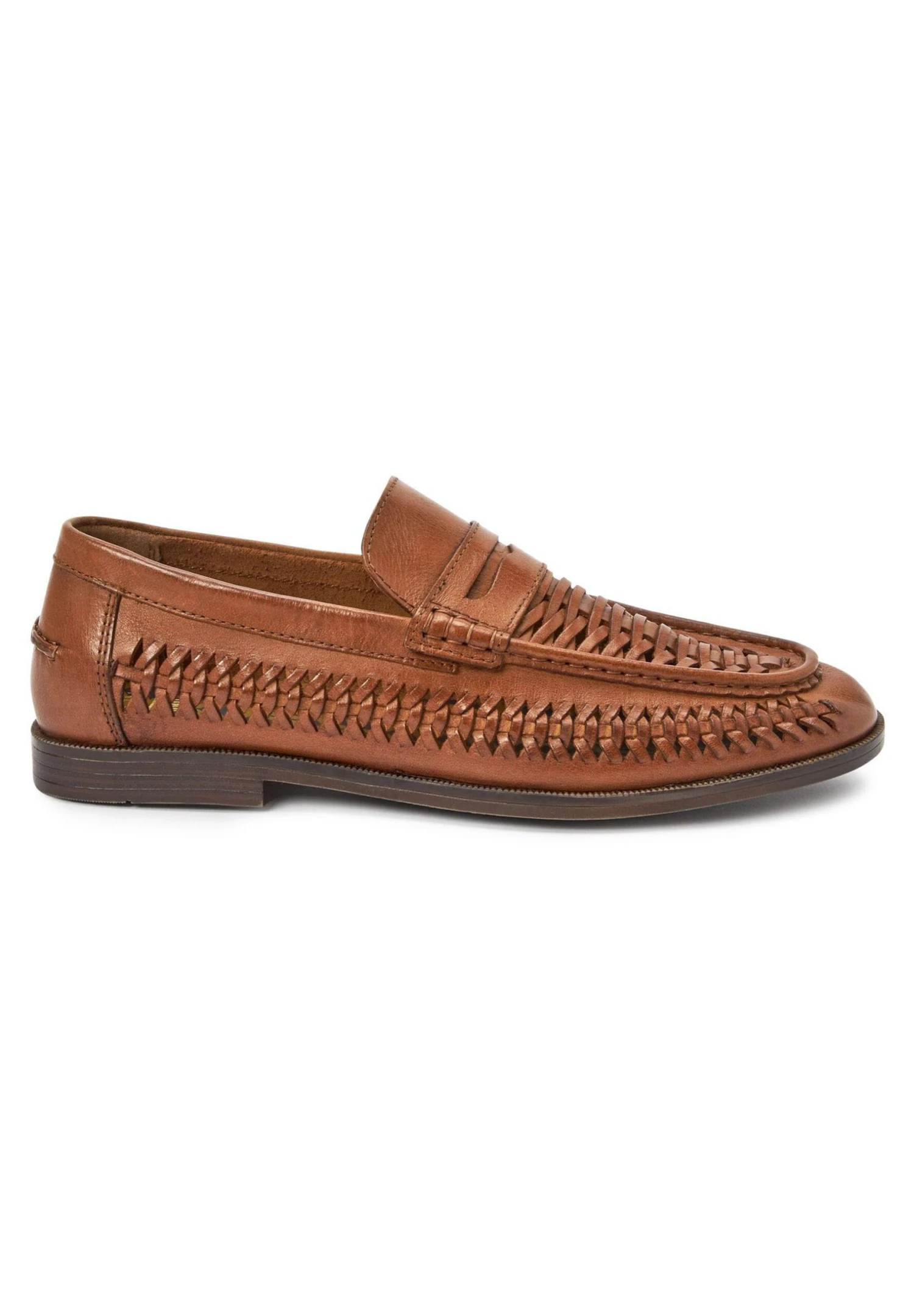 Next Leather Weave LoafersScarpe Senza LacciTan Brown Uomo Scarpe Basse NX312C07X-O11 1 Next Leather Weave LoafersScarpe Senza LacciTan Brown Uomo Scarpe Basse NX312C07X-O11