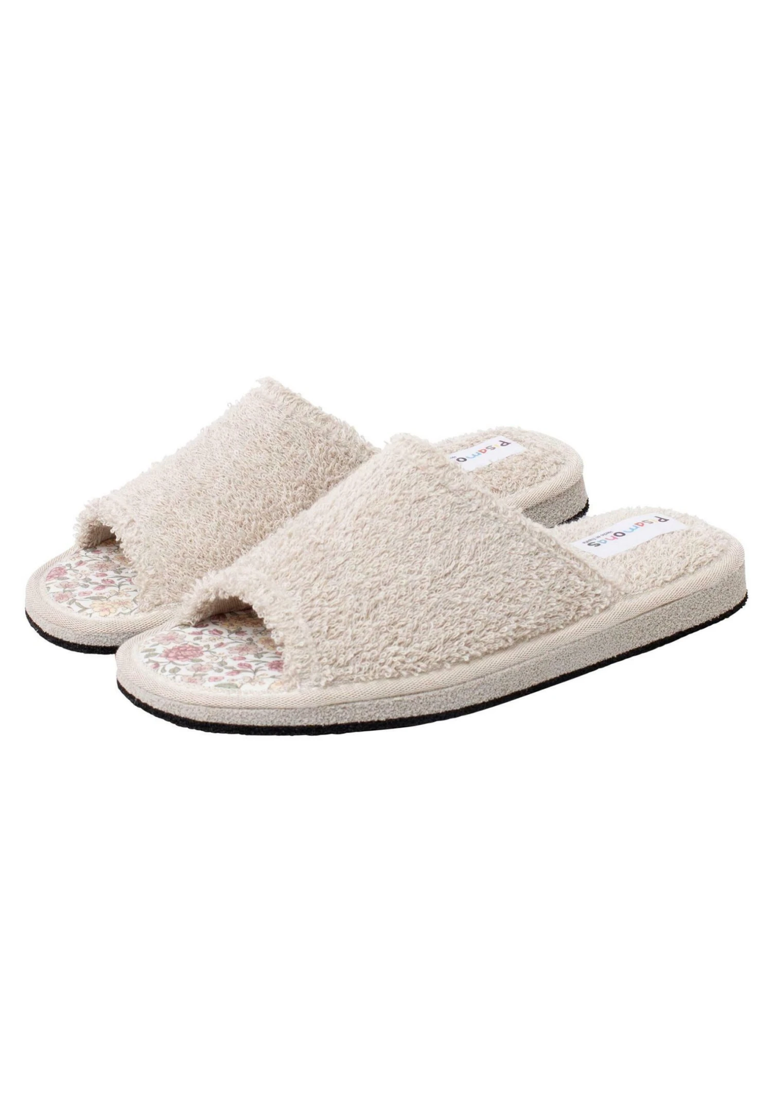 Casa Toalla Flores- Ciabattine - Beige 2 Casa Toalla Flores- Ciabattine - Beige - immagine 2