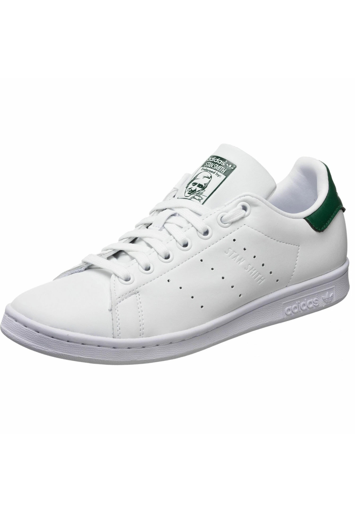 Adidas Originals Stan Smith WSneakers BasseWhite White Dark Green Donna Scarpe AD111A28S-A11 2 Adidas Originals Stan Smith WSneakers BasseWhite White Dark Green Donna Scarpe AD111A28S-A11 - immagine 2