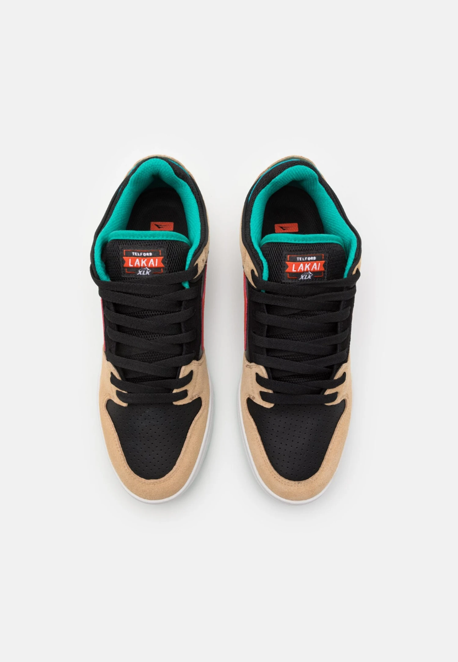 Lakai Telford Unisex - Scarpe Skate - Tan/Black 4 Lakai Telford Unisex - Scarpe Skate - Tan/Black - immagine 4