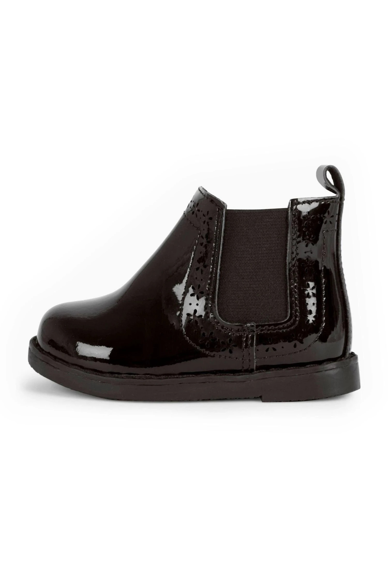 Jojo Maman Bebe Jojo Maman Bã©Bã© Patent Pretty Leather Chelsea BootsStivalettiBlack Bambini Scarpe Neonato J2613I000-Q11 1 Jojo Maman Bebe Jojo Maman Bã©Bã© Patent Pretty Leather Chelsea BootsStivalettiBlack Bambini Scarpe Neonato J2613I000-Q11