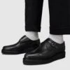 AllSaints Luke Creeper - Mocassini Eleganti - Black