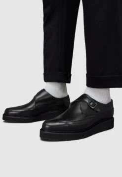 AllSaints Luke Creeper - Mocassini Eleganti - Black