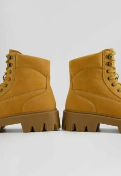 BERSHKA TrackStivaletti StringatiLight Yellow Uomo Stivaletti/Stivali BEJ11N05R-E11 -Chic Scarpe Negozio 33685eace9c84139a2c6af5bb9ef6ca1