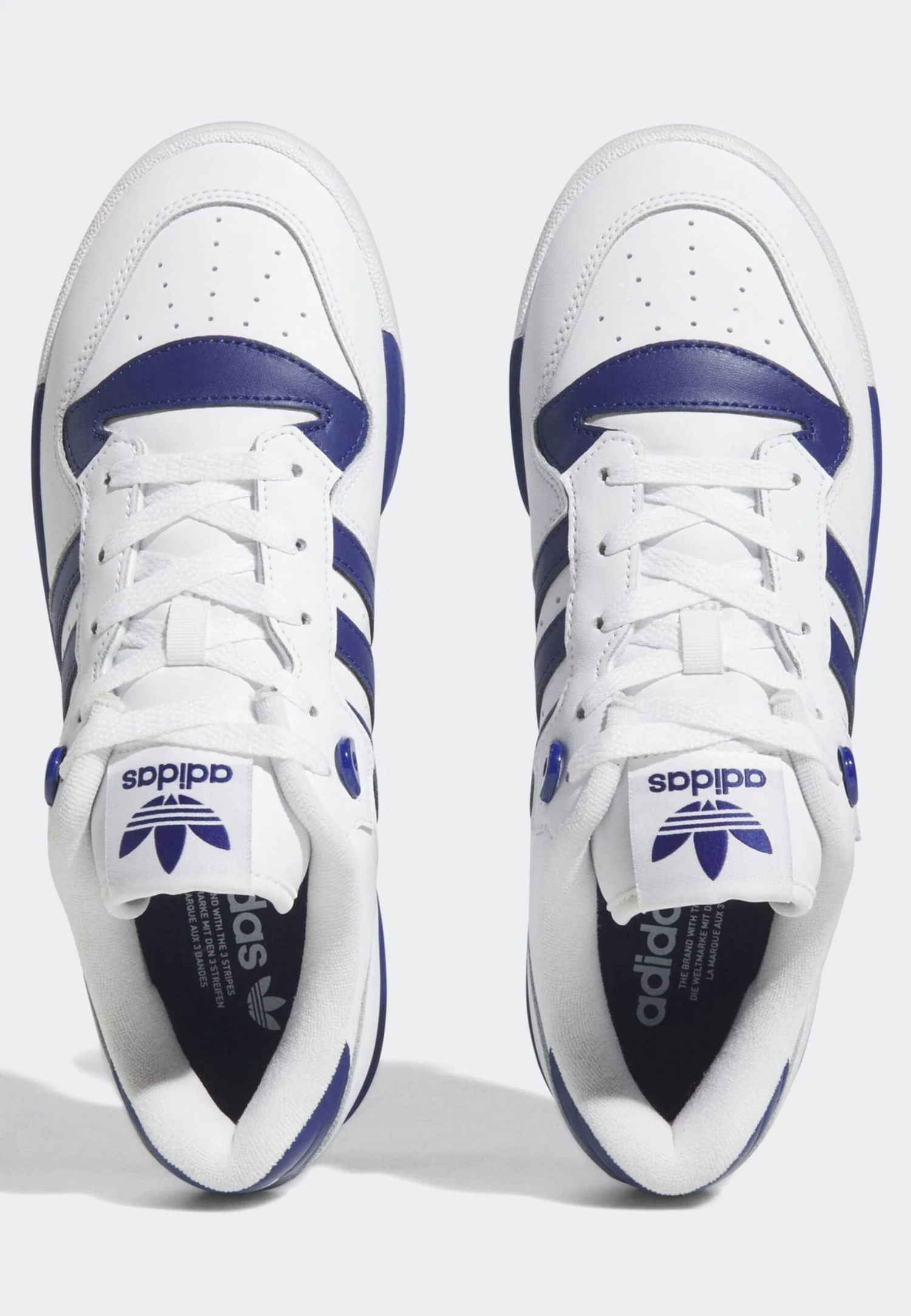 Adidas Originals Rivalry UnisexSneakers BasseFtwr White/Victory Blue/Vivid Red Uomo Scarpe AD115O1J2-A11 4 Adidas Originals Rivalry UnisexSneakers BasseFtwr White/Victory Blue/Vivid Red Uomo Scarpe AD115O1J2-A11 - immagine 4