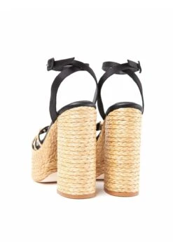 Paloma Barcelo MelhaScarpe Con PlateauBlack Donna Scarpe Con Tacco PB111A0BL-Q11 -Chic Scarpe Negozio 3543e097114c471eaae1ba6866bdf588