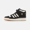 Adidas Originals Forum Mid UnisexSneakers AlteCore Black/Cream White Uomo Scarpe AD115N03H-Q11