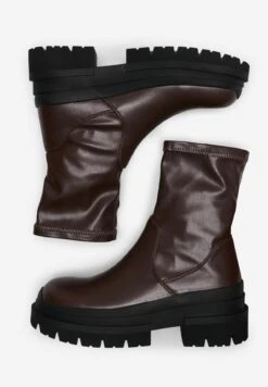 ONLY Shoes EinfarbigerStivaletti Con PlateauBrown Stone Donna Stivaletti OS411N099-O11 -Chic Scarpe Negozio 35d759976dff4568a5a21915afc8b03a