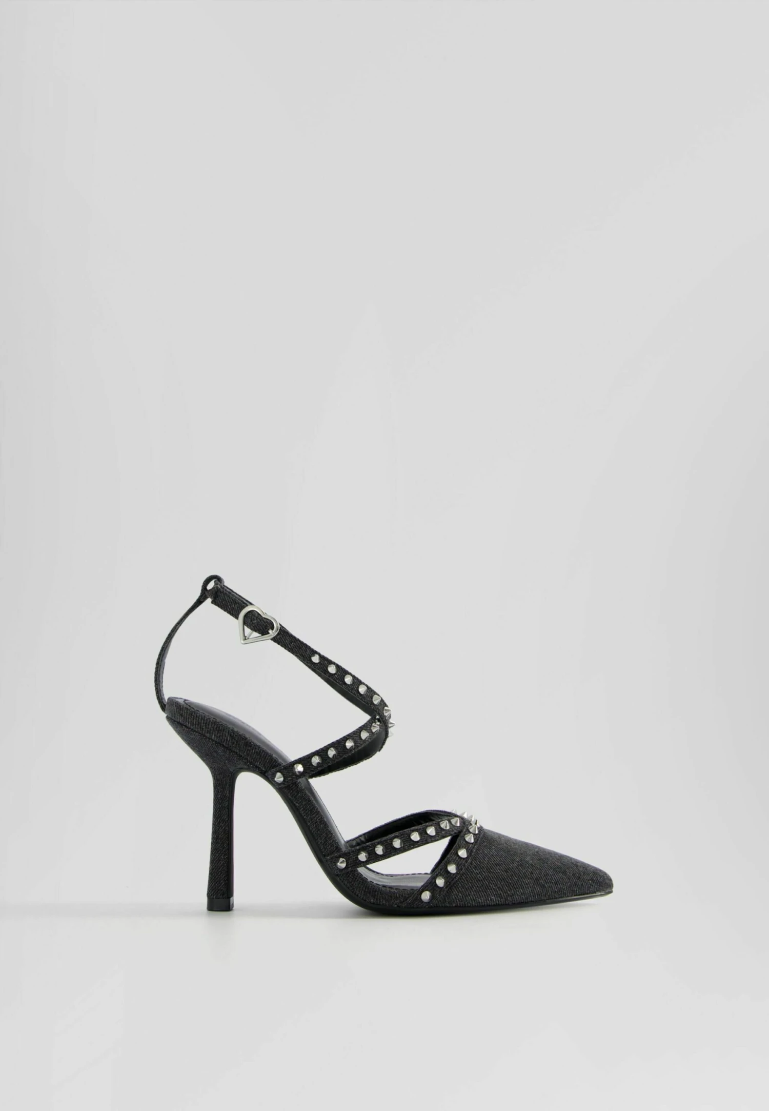 BERSHKA Studded - Decolleté - Black 7 BERSHKA Studded - Decolleté - Black - immagine 7