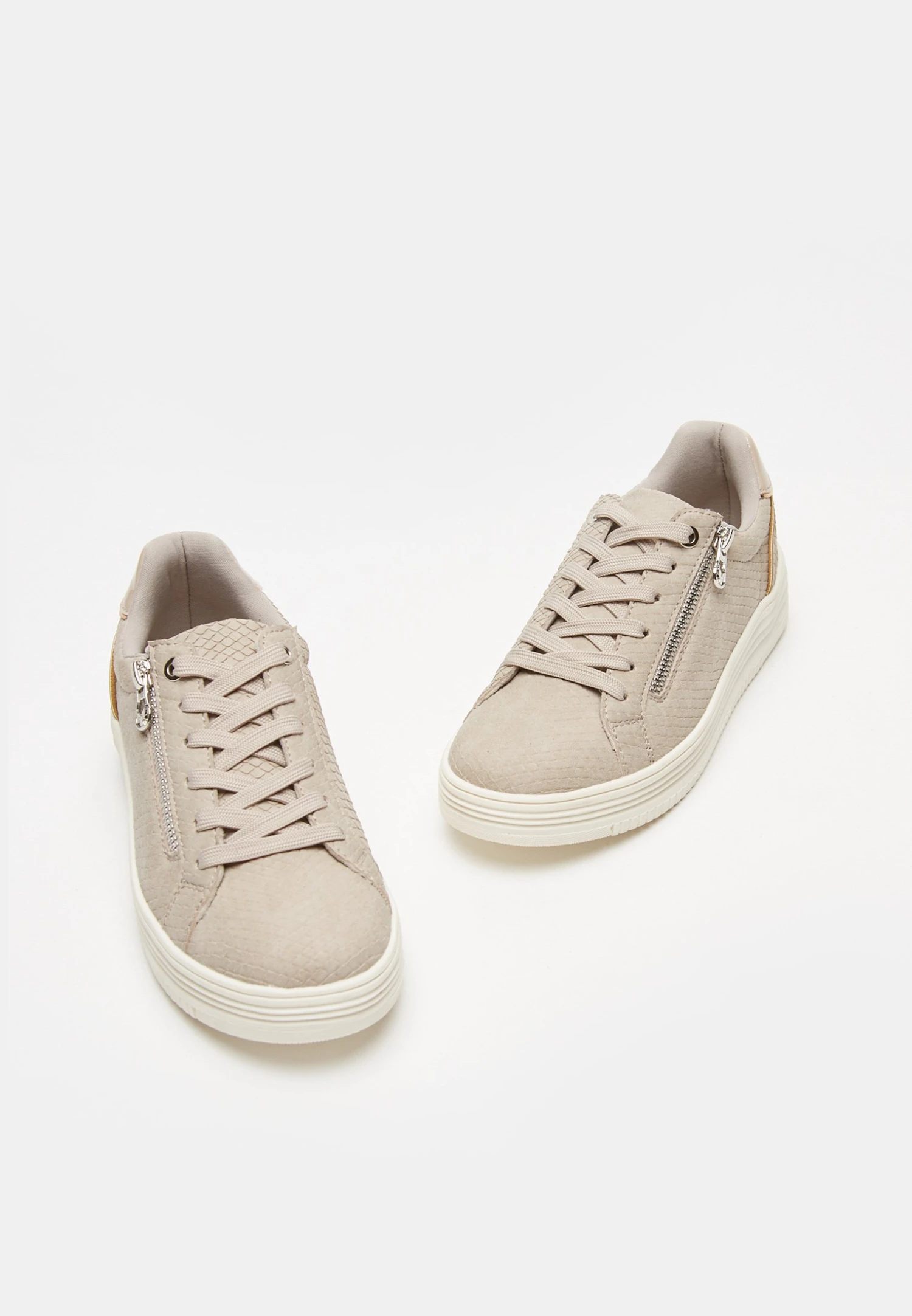 Bata Con Zip Laterale - Sneakers Basse - Rosa 2 Bata Con Zip Laterale - Sneakers Basse - Rosa - immagine 2