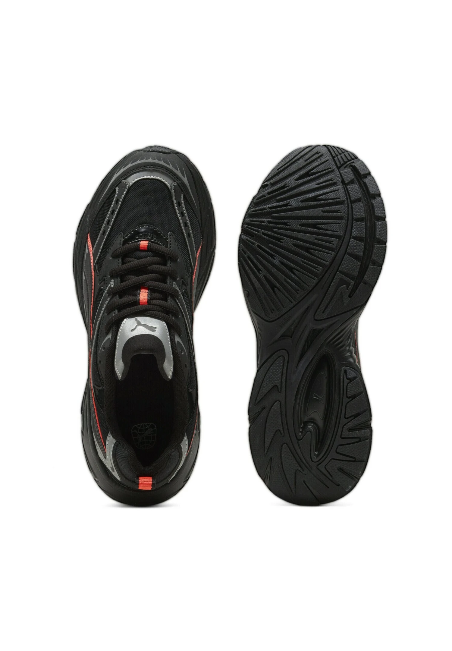 Puma Morphic Reflective Sneakers BasseBlack Fiery Coral Uomo Sneaker PU112O0L8-Q12 2 Puma Morphic Reflective Sneakers BasseBlack Fiery Coral Uomo Sneaker PU112O0L8-Q12 - immagine 2