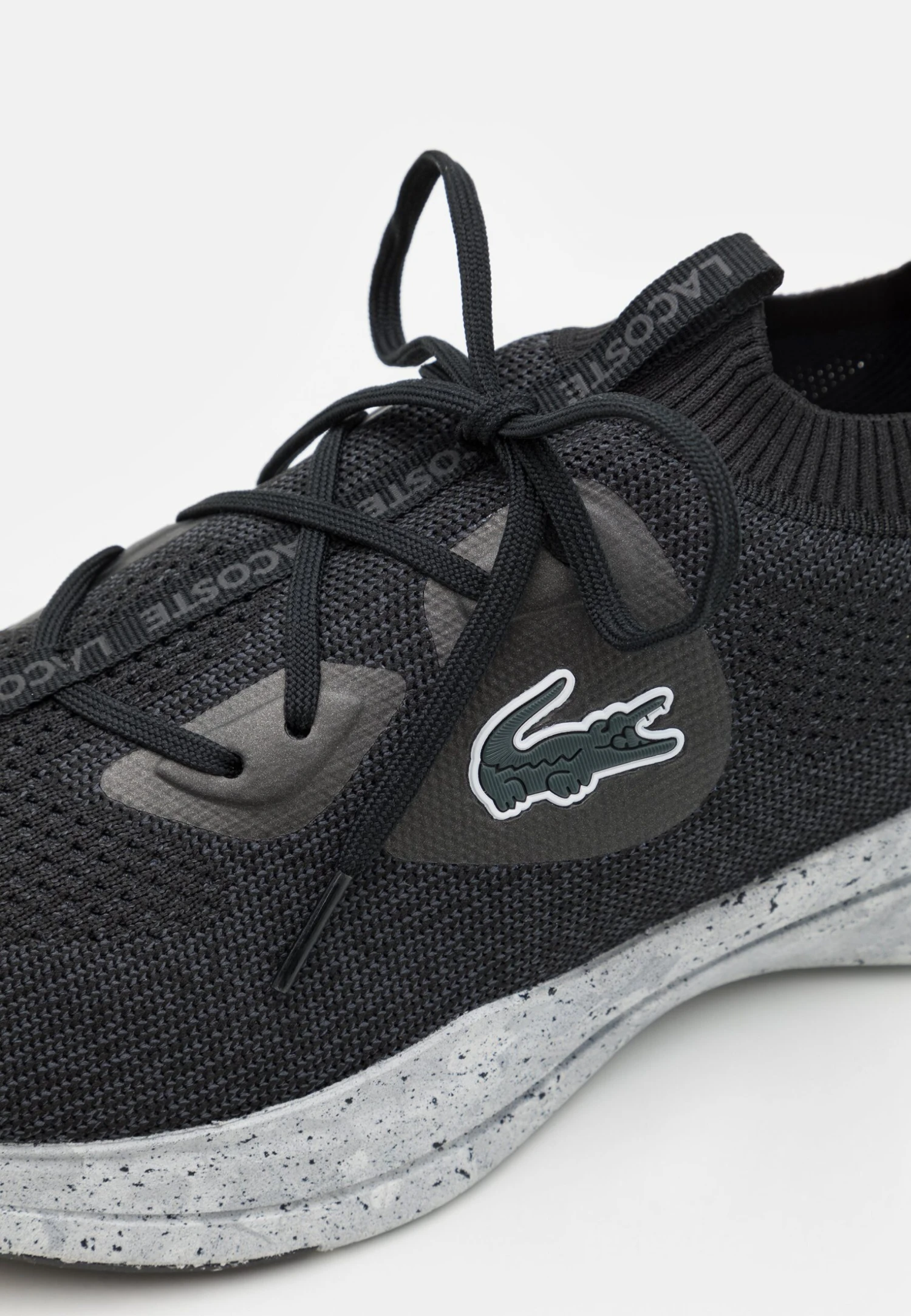 Lacoste Run Spin Eco Sneakers BasseBlack/Off-White Uomo Scarpe LA212O0E3-Q11 6 Lacoste Run Spin Eco Sneakers BasseBlack/Off-White Uomo Scarpe LA212O0E3-Q11 - immagine 6