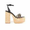 Paloma Barcelo MelhaScarpe Con PlateauBlack Donna Scarpe Con Tacco PB111A0BL-Q11
