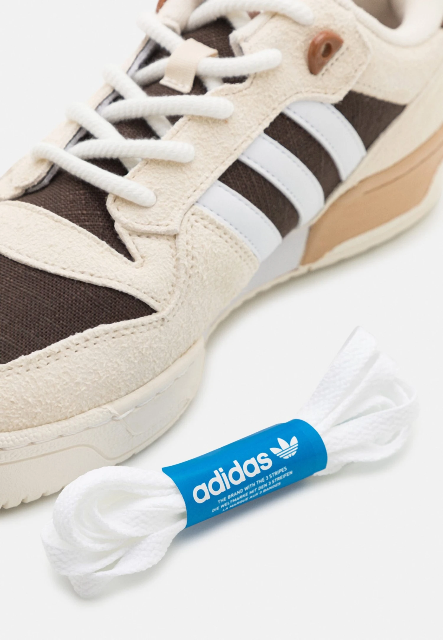 Adidas Originals Rivalry UnisexSneakers BasseWhite/Footwear White/Dark Brown Uomo Sneaker AD115O1K0-A11 8 Adidas Originals Rivalry UnisexSneakers BasseWhite/Footwear White/Dark Brown Uomo Sneaker AD115O1K0-A11 - immagine 8