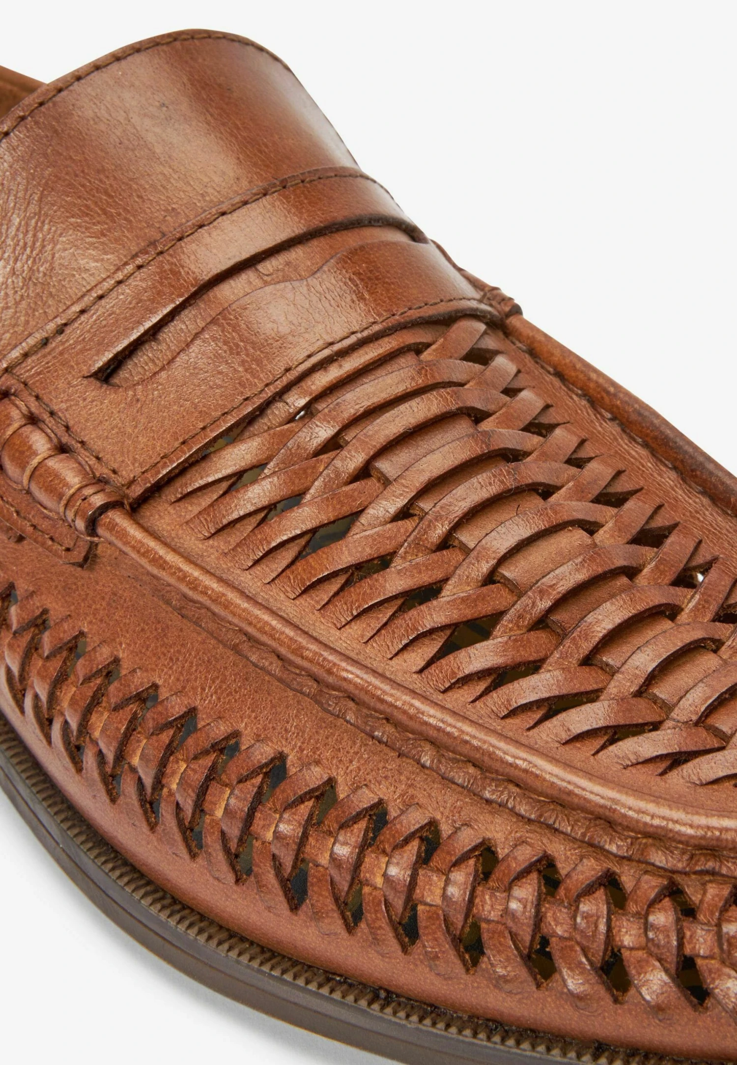 Next Leather Weave LoafersScarpe Senza LacciTan Brown Uomo Scarpe Basse NX312C07X-O11 6 Next Leather Weave LoafersScarpe Senza LacciTan Brown Uomo Scarpe Basse NX312C07X-O11 - immagine 6