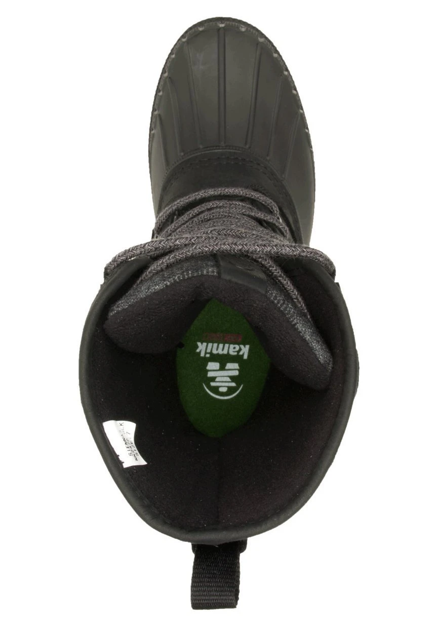 Kamik Sienna3 - Stivaletti Stringati - Black 3 Kamik Sienna3 - Stivaletti Stringati - Black - immagine 3