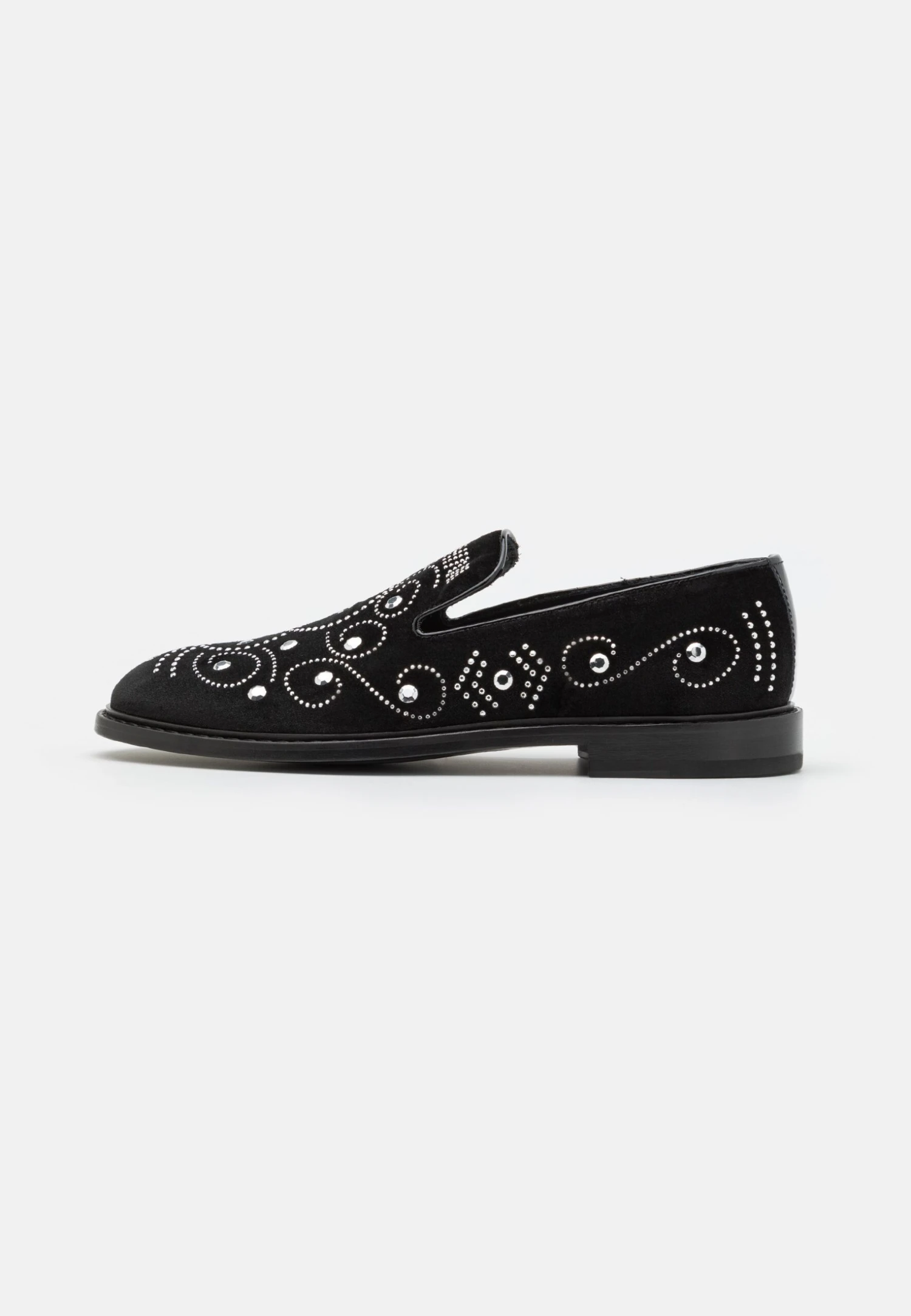 MOSCHINO Shiny StudsScarpe Senza LacciBlack Uomo Scarpe Basse 6MO12C015-Q11 2 MOSCHINO Shiny StudsScarpe Senza LacciBlack Uomo Scarpe Basse 6MO12C015-Q11 - immagine 2