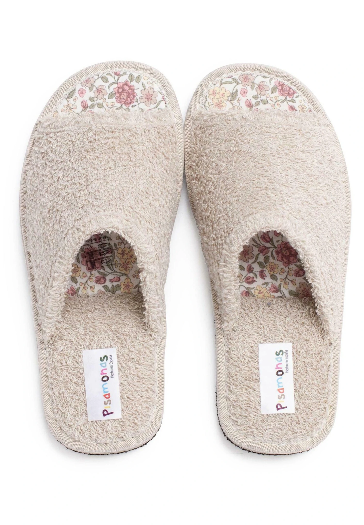 Casa Toalla Flores- Ciabattine - Beige 3 Casa Toalla Flores- Ciabattine - Beige - immagine 3