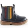 Next Chelsea Stivali Da Neve Navy Blue Rainbow Stripe Bambini Scarpe Neonato NX314I064-K12