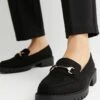 New Look Chunky Buckle Front LoafersScarpe Senza LacciMidnight Black Donna Scarpe Piatte NL011E07D-Q11
