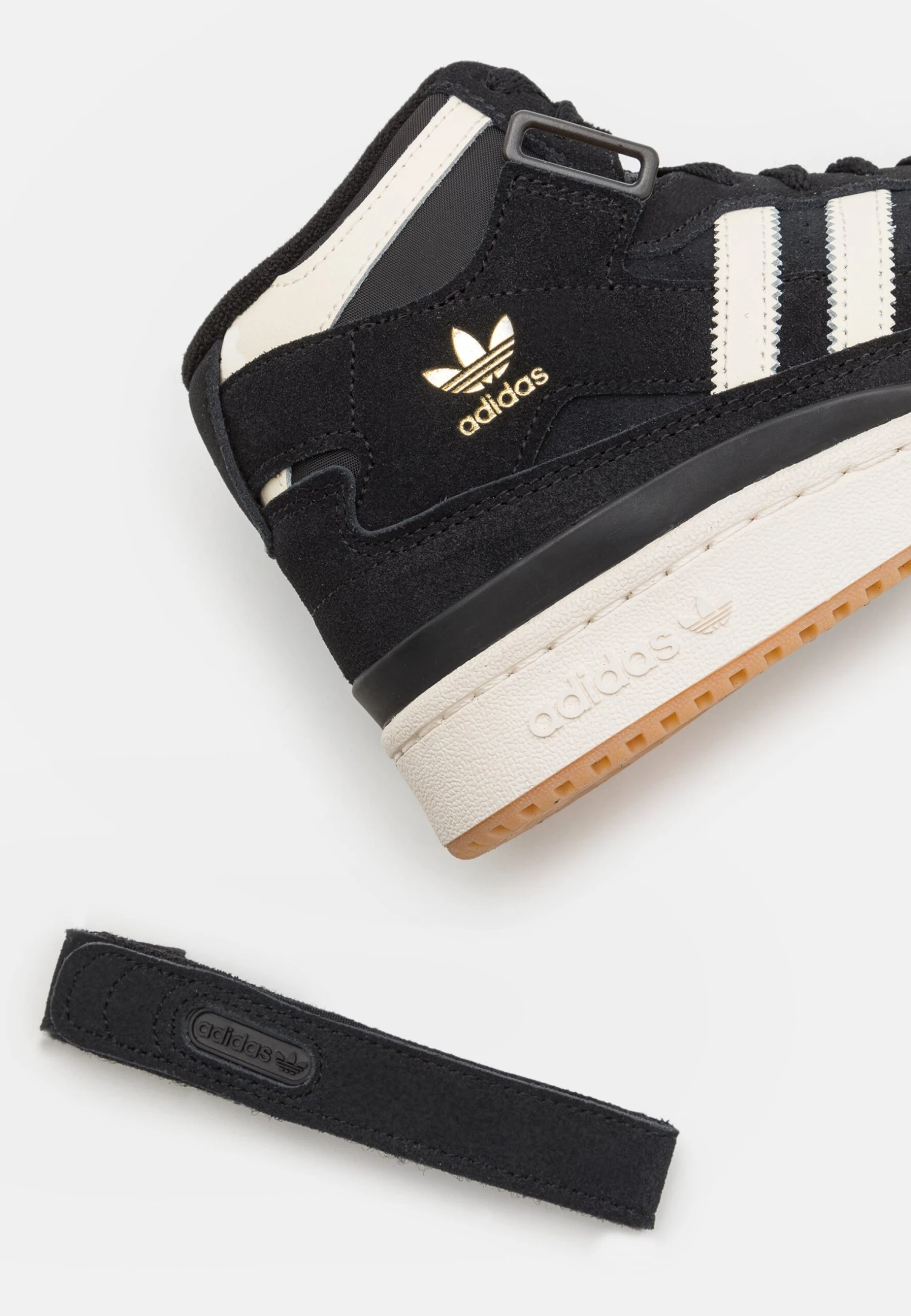 Adidas Originals Forum Mid UnisexSneakers AlteCore Black/Cream White Uomo Scarpe AD115N03H-Q11 6 Adidas Originals Forum Mid UnisexSneakers AlteCore Black/Cream White Uomo Scarpe AD115N03H-Q11 - immagine 6