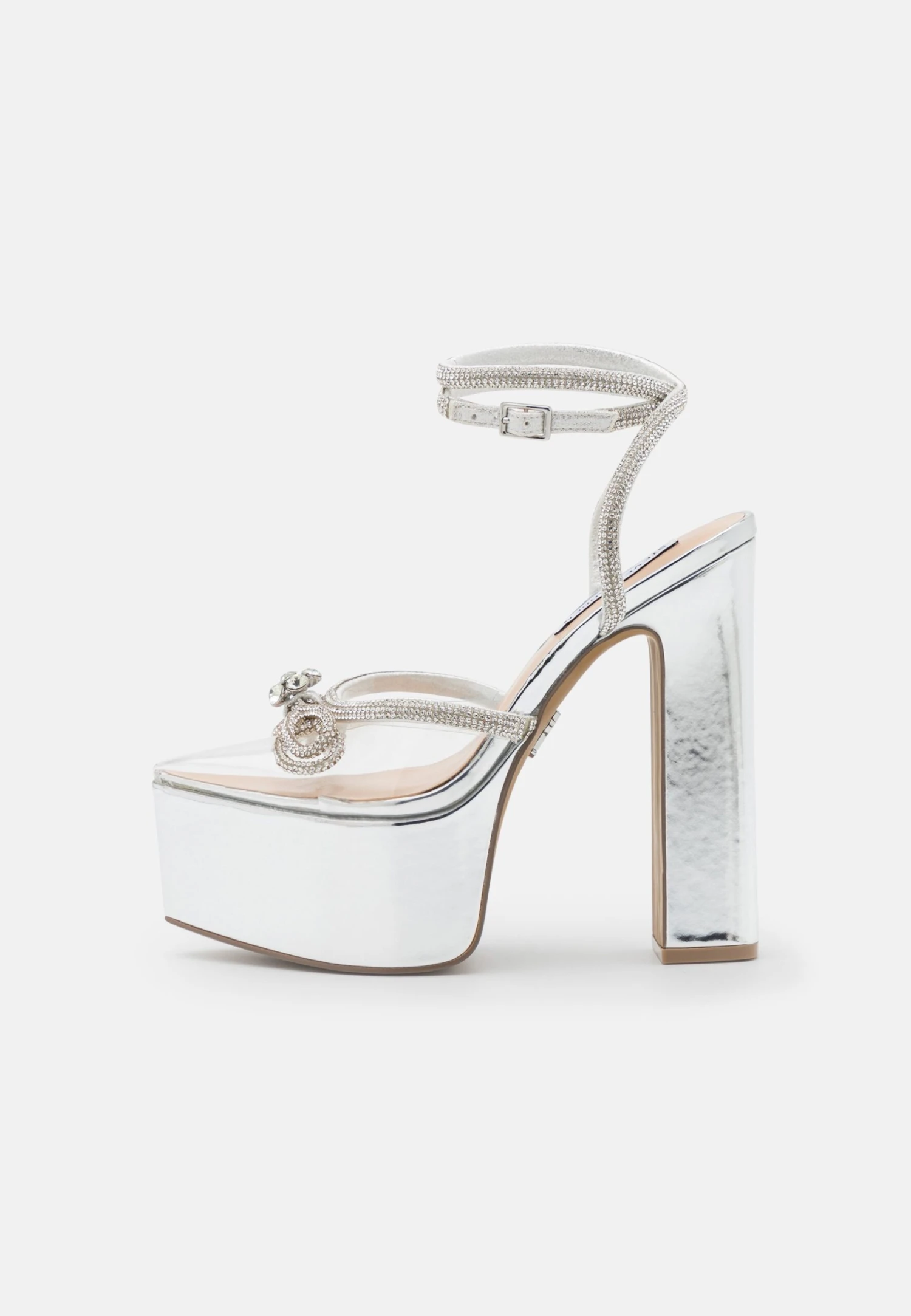 Steve Madden BellisimaSandali Con TaccoSilver Donna Scarpe ST311A0Q8-D11 1 Steve Madden BellisimaSandali Con TaccoSilver Donna Scarpe ST311A0Q8-D11